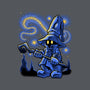 Black Mage Starry Night-Womens-V-Neck-Tee-Astrobot Invention
