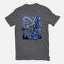 Black Mage Starry Night-Womens-Fitted-Tee-Astrobot Invention