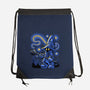 Black Mage Starry Night-None-Drawstring-Bag-Astrobot Invention