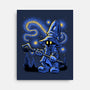 Black Mage Starry Night-None-Stretched-Canvas-Astrobot Invention