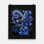 Black Mage Starry Night-None-Matte-Poster-Astrobot Invention