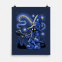 Black Mage Starry Night-None-Matte-Poster-Astrobot Invention
