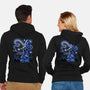 Black Mage Starry Night-Unisex-Zip-Up-Sweatshirt-Astrobot Invention