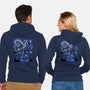 Black Mage Starry Night-Unisex-Zip-Up-Sweatshirt-Astrobot Invention