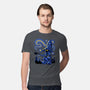 Black Mage Starry Night-Mens-Premium-Tee-Astrobot Invention