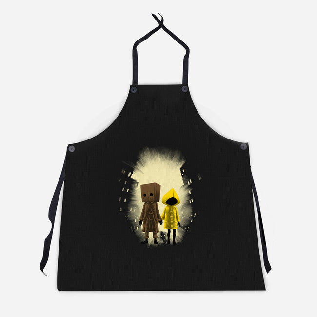 Secret Of Pale City-Unisex-Kitchen-Apron-rmatix