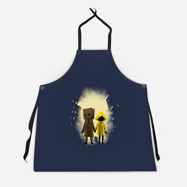 Secret Of Pale City-Unisex-Kitchen-Apron-rmatix