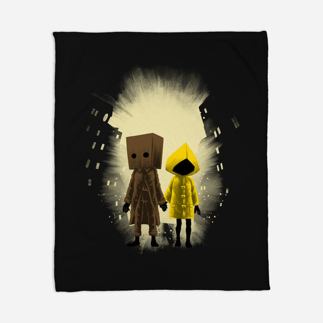 Secret Of Pale City-None-Fleece-Blanket-rmatix