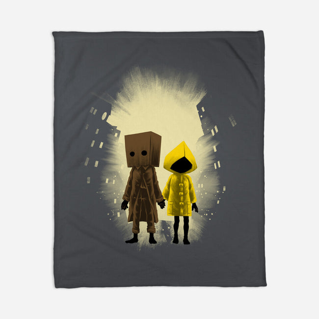 Secret Of Pale City-None-Fleece-Blanket-rmatix