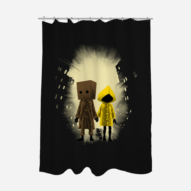 Secret Of Pale City-None-Polyester-Shower Curtain-rmatix