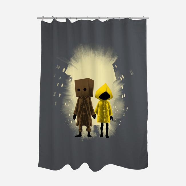 Secret Of Pale City-None-Polyester-Shower Curtain-rmatix