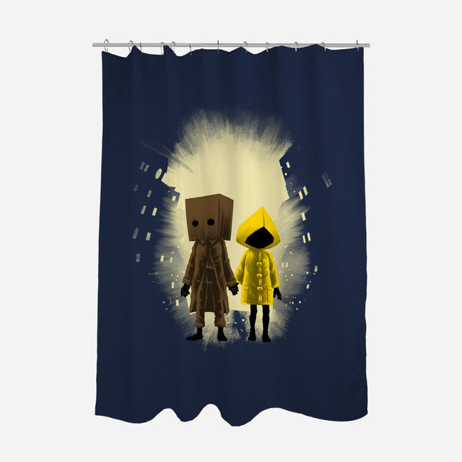 Secret Of Pale City-None-Polyester-Shower Curtain-rmatix