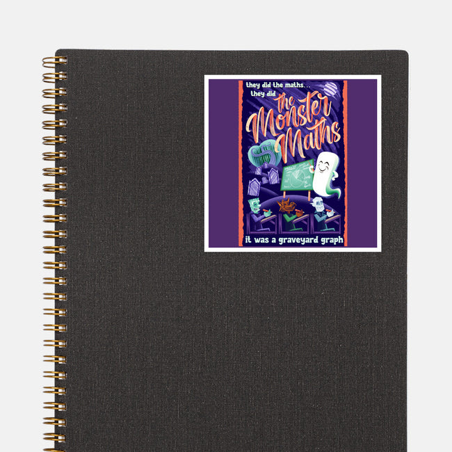 The Monster Math-None-Glossy-Sticker-DrawnByBryan