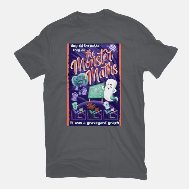 The Monster Math-Unisex-Basic-Tee-DrawnByBryan