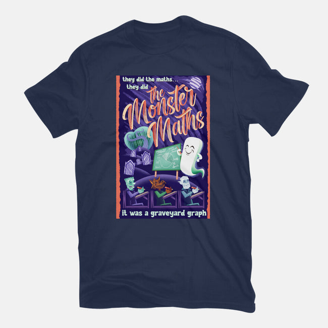 The Monster Math-Unisex-Basic-Tee-DrawnByBryan