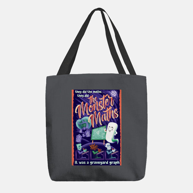 The Monster Math-None-Basic Tote-Bag-DrawnByBryan