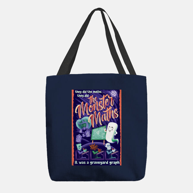 The Monster Math-None-Basic Tote-Bag-DrawnByBryan