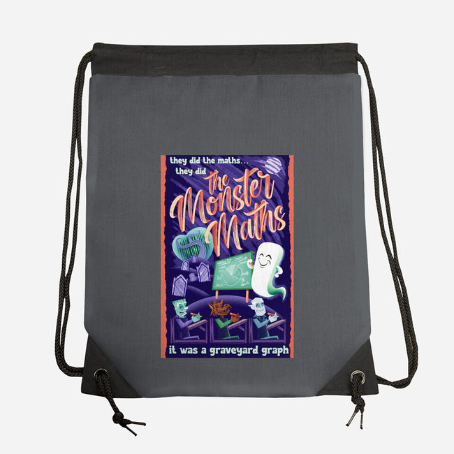 The Monster Math-None-Drawstring-Bag-DrawnByBryan