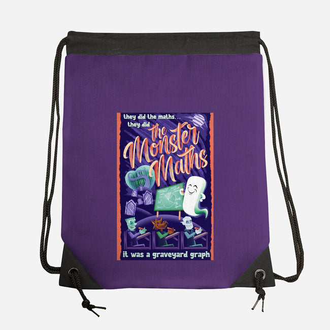 The Monster Math-None-Drawstring-Bag-DrawnByBryan