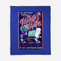 The Monster Math-None-Fleece-Blanket-DrawnByBryan