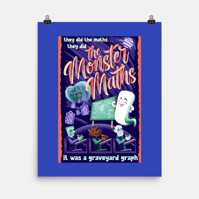 The Monster Math-None-Matte-Poster-DrawnByBryan