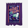 The Monster Math-None-Polyester-Shower Curtain-DrawnByBryan