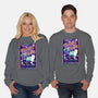 The Monster Math-Unisex-Crew Neck-Sweatshirt-DrawnByBryan