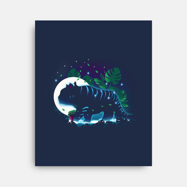 Derpy Night Landscape-None-Stretched-Canvas-dandingeroz