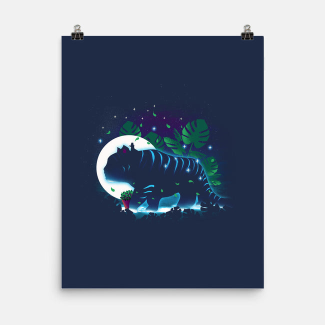 Derpy Night Landscape-None-Matte-Poster-dandingeroz