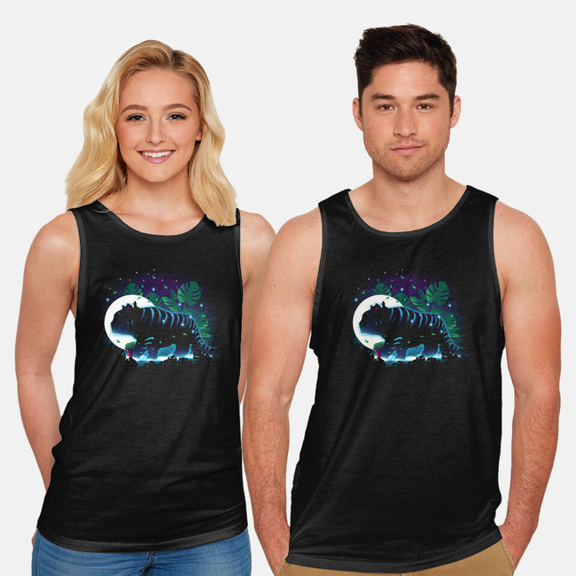 Derpy Night Landscape-Unisex-Basic-Tank-dandingeroz