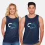 Derpy Night Landscape-Unisex-Basic-Tank-dandingeroz