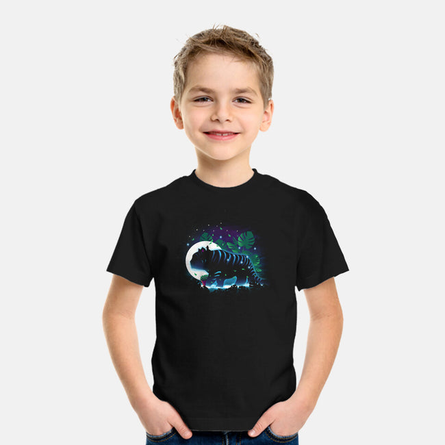 Derpy Night Landscape-Youth-Basic-Tee-dandingeroz