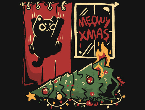 Meowy Xmas Cat