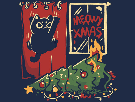 Meowy Xmas Cat