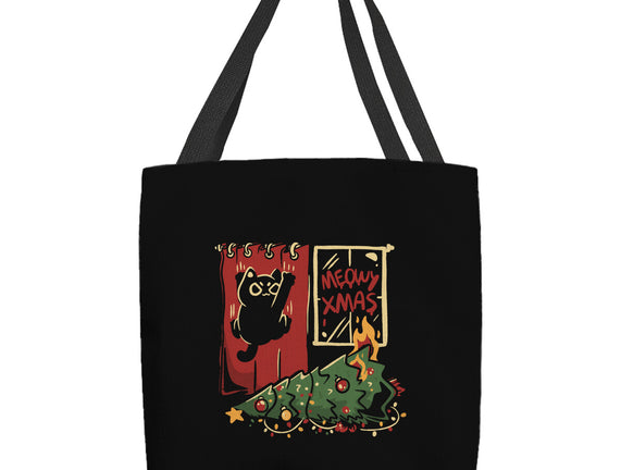 Meowy Xmas Cat