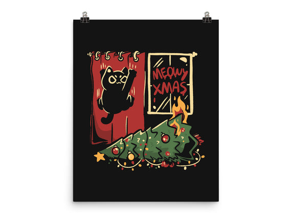 Meowy Xmas Cat
