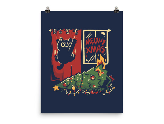 Meowy Xmas Cat