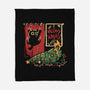 Meowy Xmas Cat-None-Fleece-Blanket-eduely