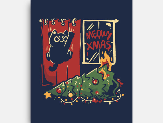 Meowy Xmas Cat