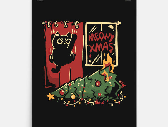 Meowy Xmas Cat