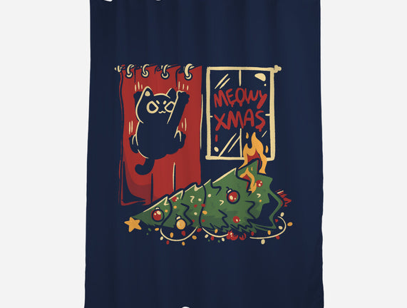 Meowy Xmas Cat