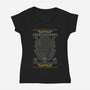 Xeno Christmas-Womens-V-Neck-Tee-jrberger