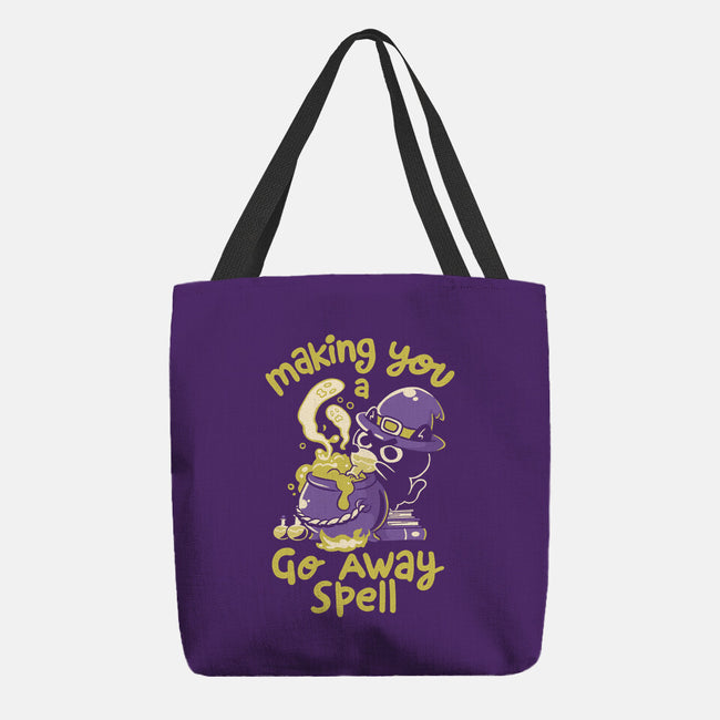 Go Away Spell-None-Basic Tote-Bag-koalastudio