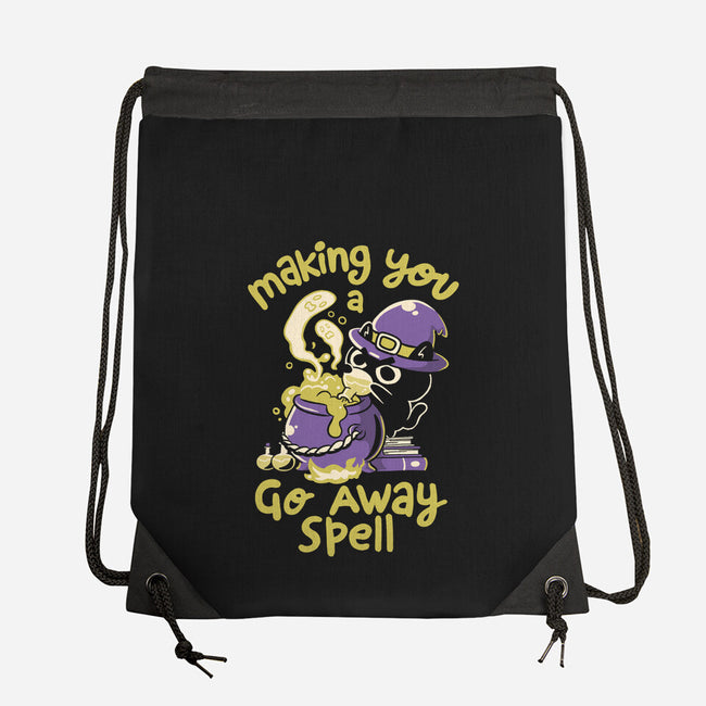 Go Away Spell-None-Drawstring-Bag-koalastudio