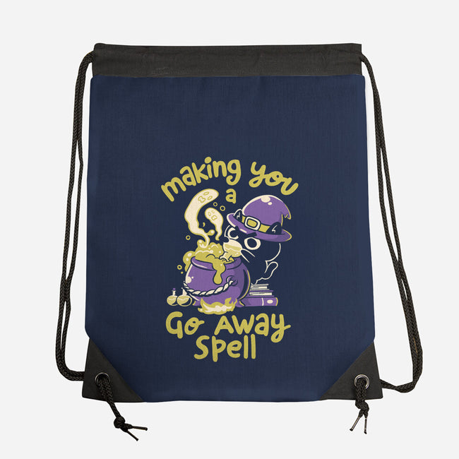 Go Away Spell-None-Drawstring-Bag-koalastudio