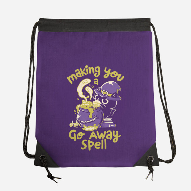 Go Away Spell-None-Drawstring-Bag-koalastudio