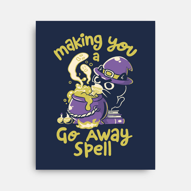 Go Away Spell-None-Stretched-Canvas-koalastudio