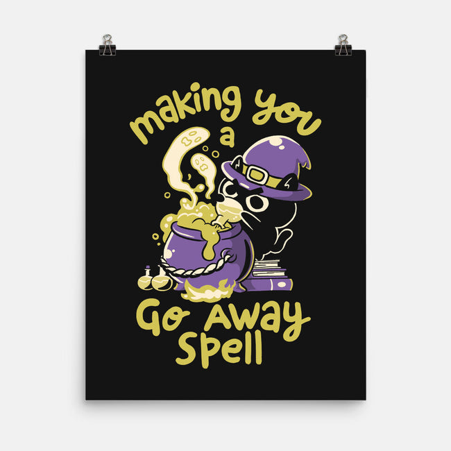 Go Away Spell-None-Matte-Poster-koalastudio