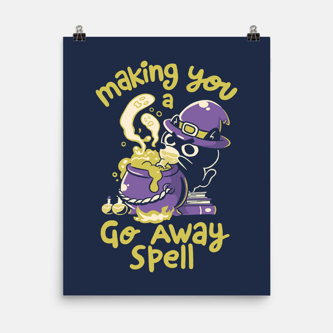 Go Away Spell-None-Matte-Poster-koalastudio