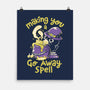 Go Away Spell-None-Matte-Poster-koalastudio